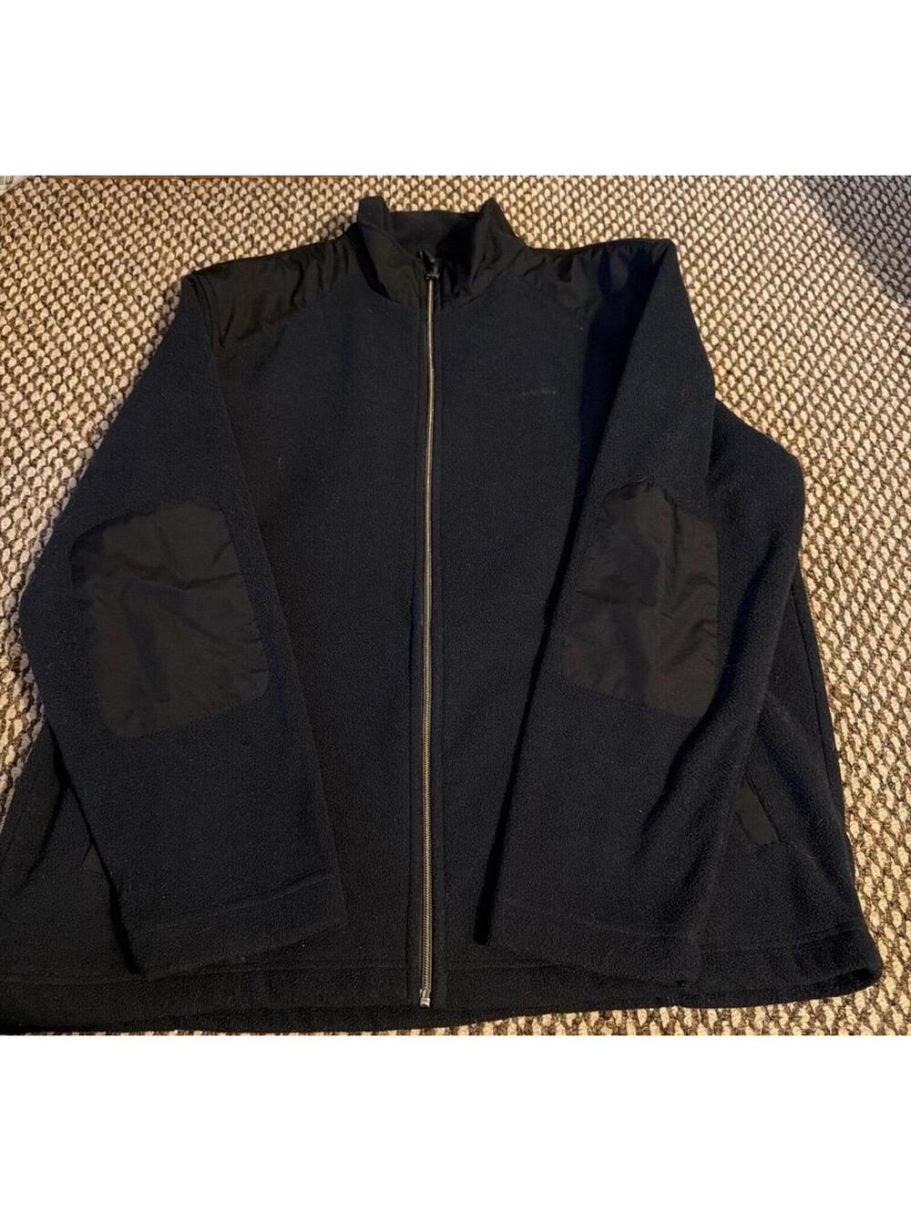 Calvin Klein Performance Tech Fleece Dull Zip Blue/Black Mens XL